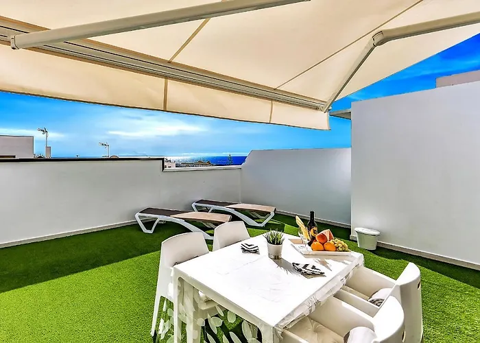 Luxury Penthouse Sea View Apartments, Cristianos, Tenerife Los Cristianos