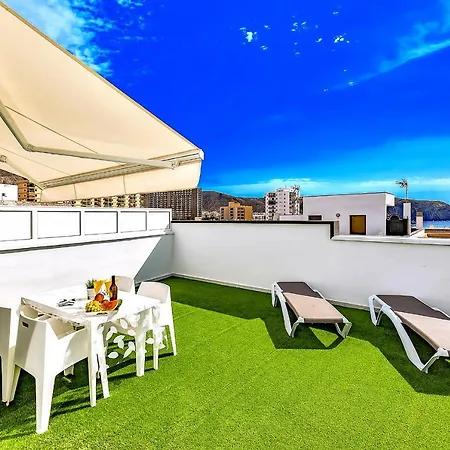 Luxury Sea View Penthouse, Hortensia Apartments, Cristianos, Tenerife *