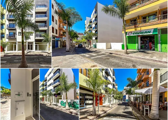 Luxury Penthouse Sea View Apartments, Cristianos, Tenerife Apartamento